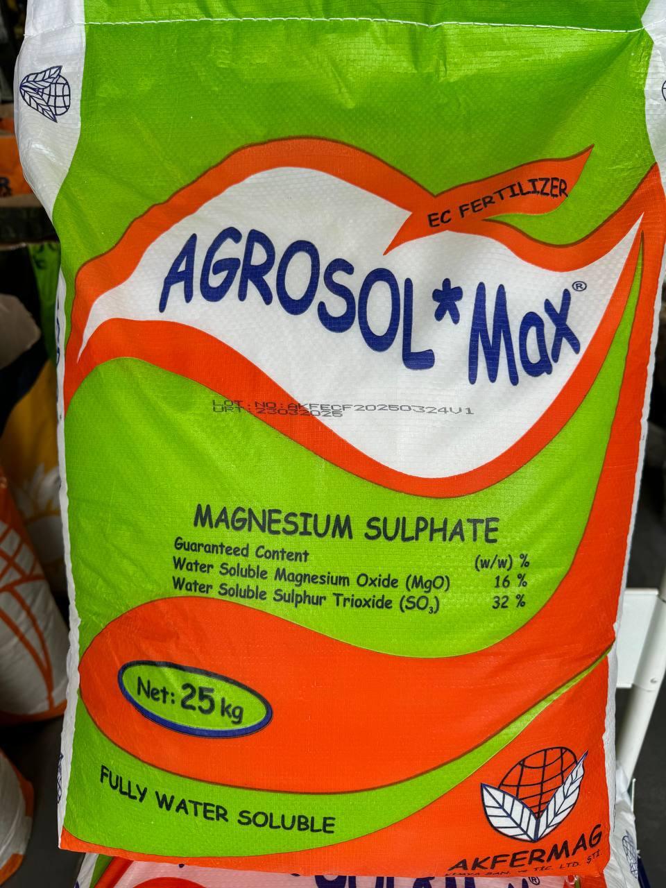 Добриво Сульфат Магнію AGROSOL*Max — 25 кг