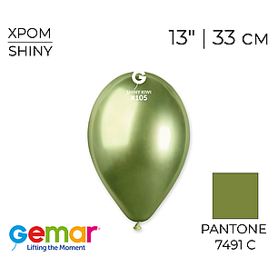 GEMAR-ДЖ 13" 105 Хром Ківі | Shiny Kiwi, фото 1