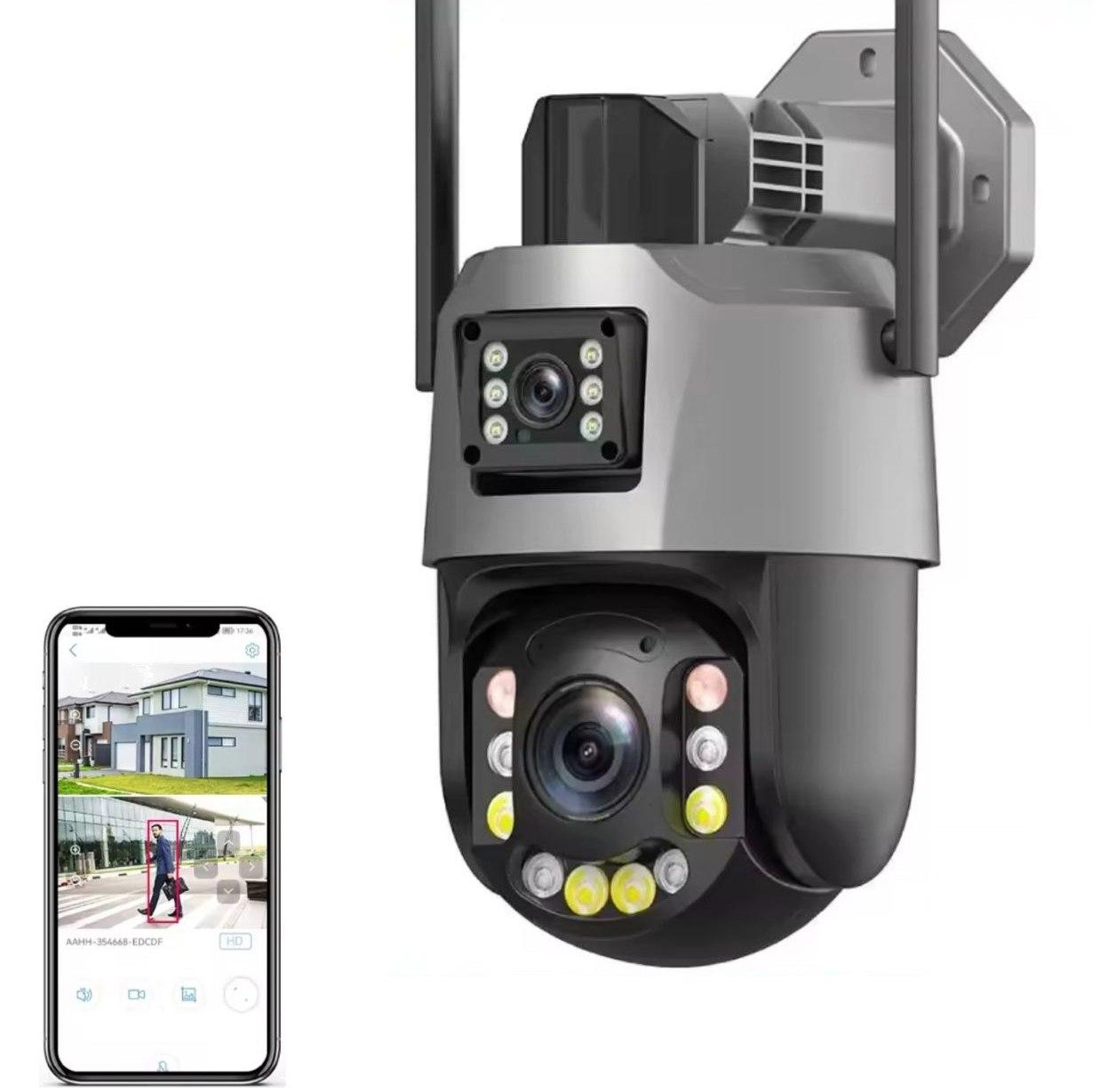 Камера спостереження охоронна Mvpsecam (AHCVBIVN) 8Mp 50X гібридний зум Onvif Wi-Fi IP. iCSee