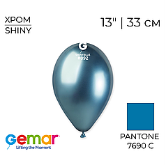 GEMAR-ДЖ 13" GB120 092 Хром Синій | Shiny Blue