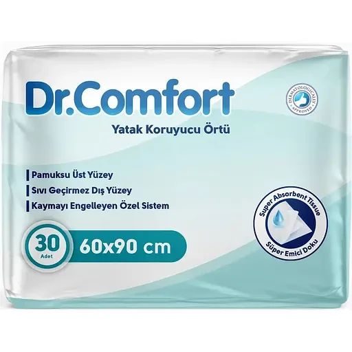 Пелюшки поглинальні Dr. Comfort 60х90 см 30 шт., фото 1