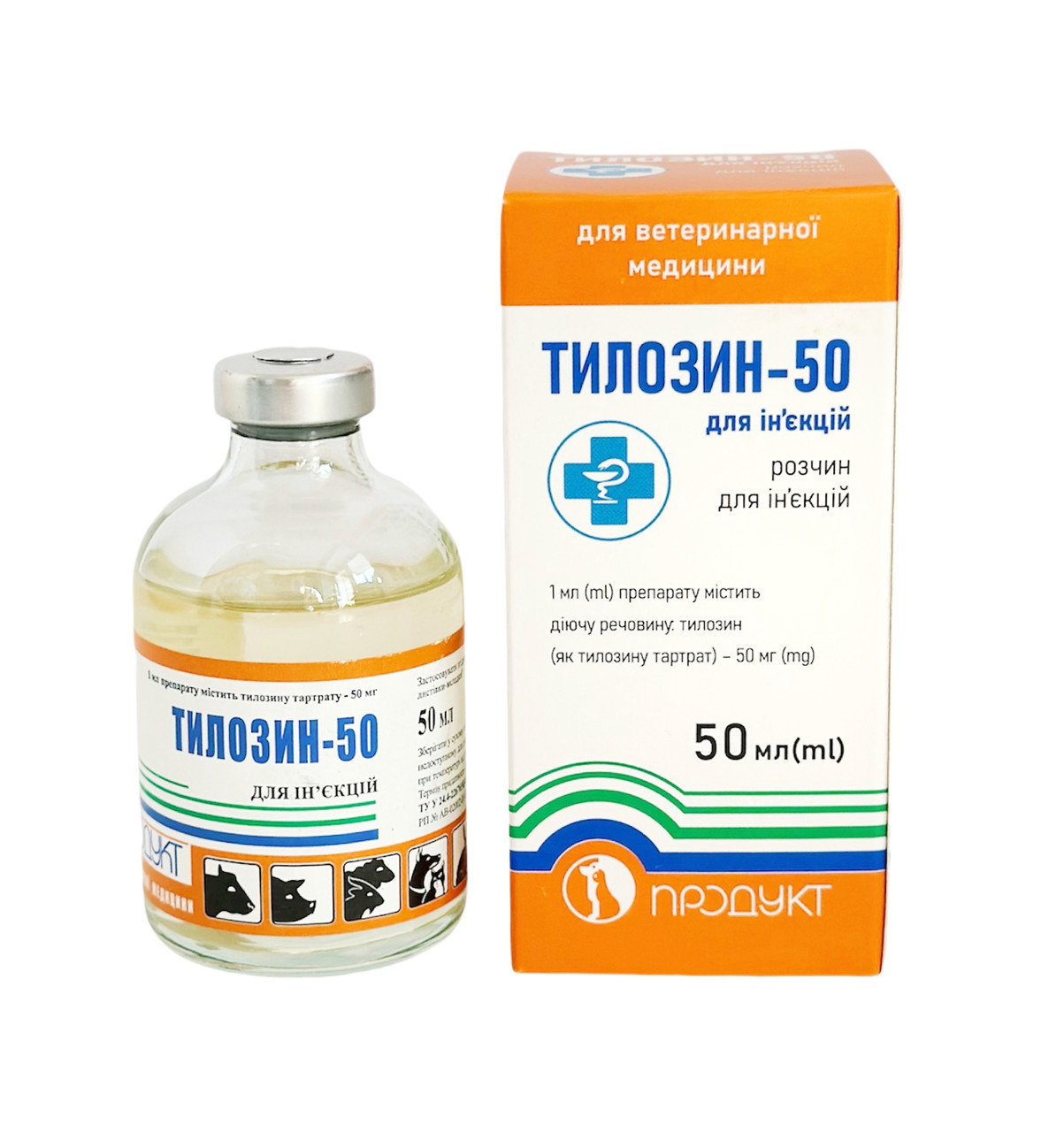 Тилозин-50 (50 мл) Продукт