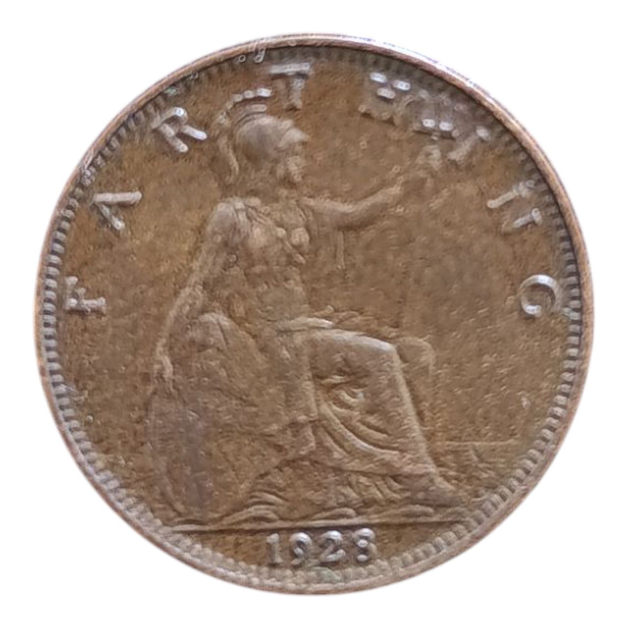 Велика Британія 1 фартінг, 1928