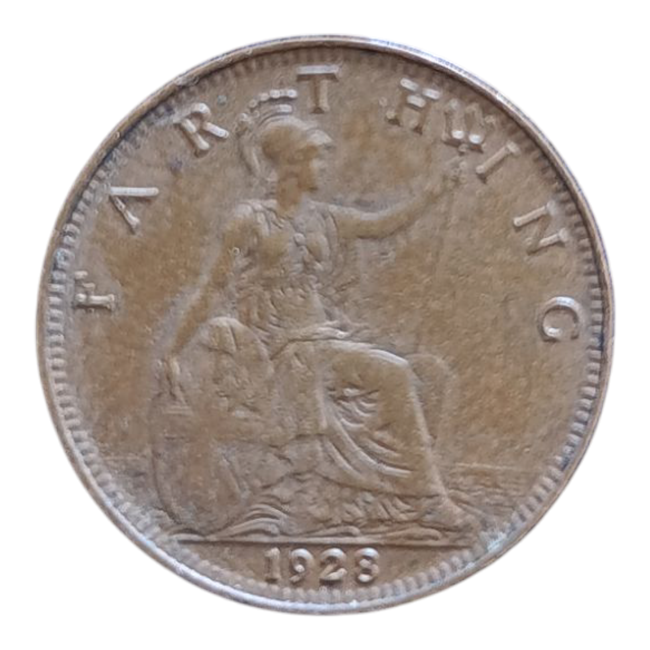 Велика Британія 1 фартінг, 1928