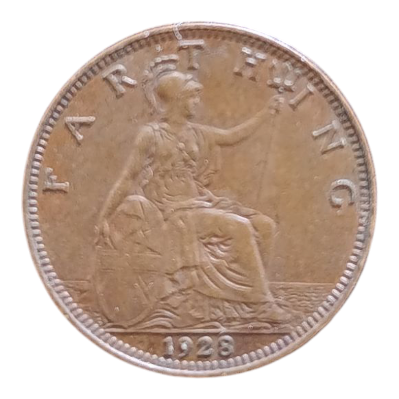 Велика Британія 1 фартінг, 1928