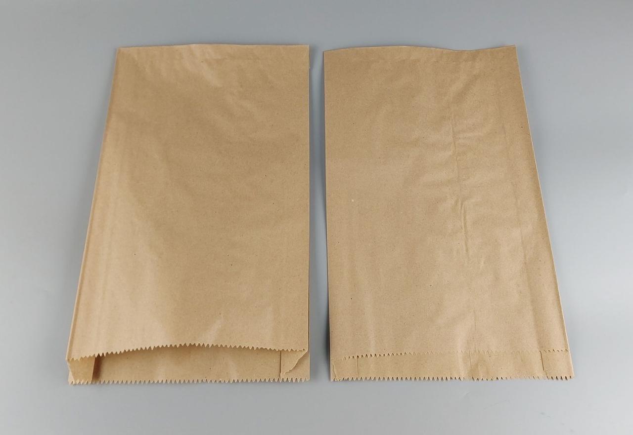 Бумажные пакеты саше 22/6*36 коричневый (100 шт), фото 1