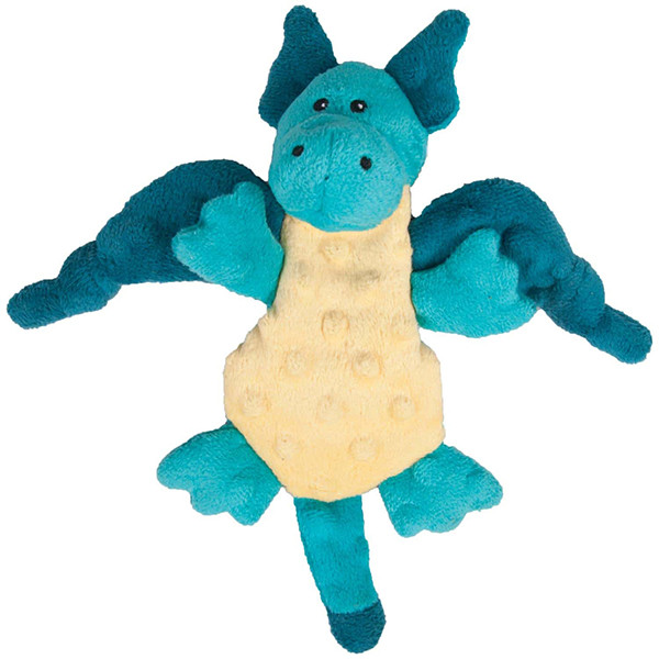 М’яка іграшка Flamingo Plush Dragon плюшевий дракон з пищалкою для собак