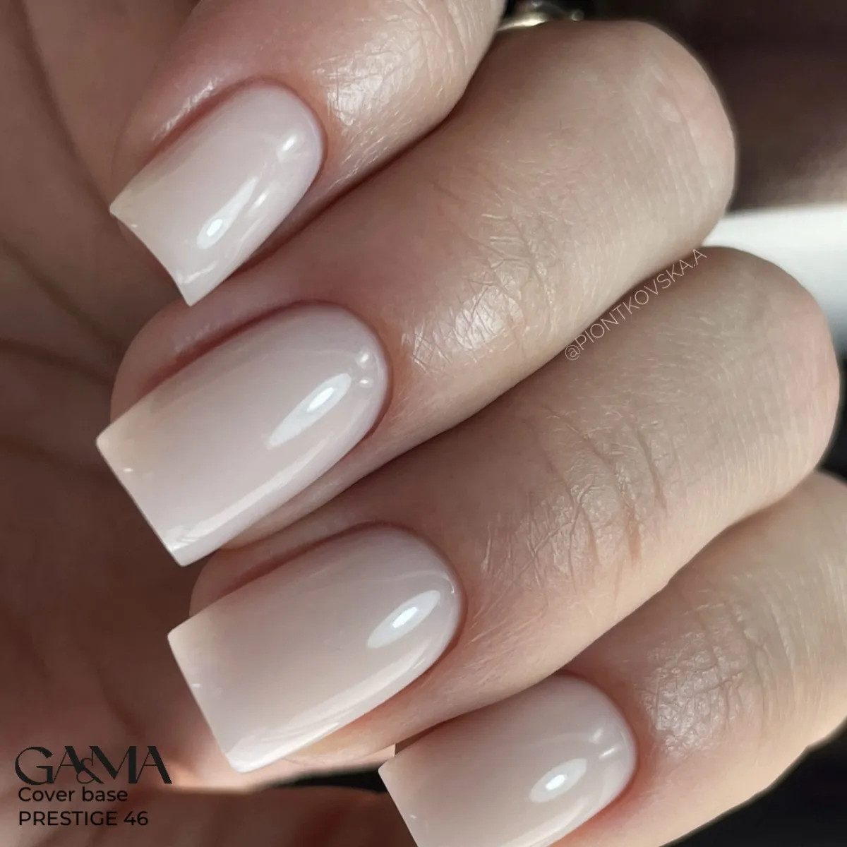 Камуфлююча база для нігтів Престіж Ga&Ma Cover base 046 Prestige, 15 мл, фото 1