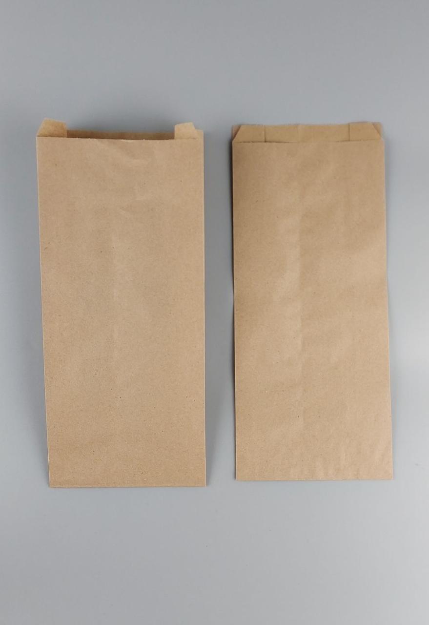 Бумажные пакеты саше14/6*30 коричневый (100 шт), фото 1