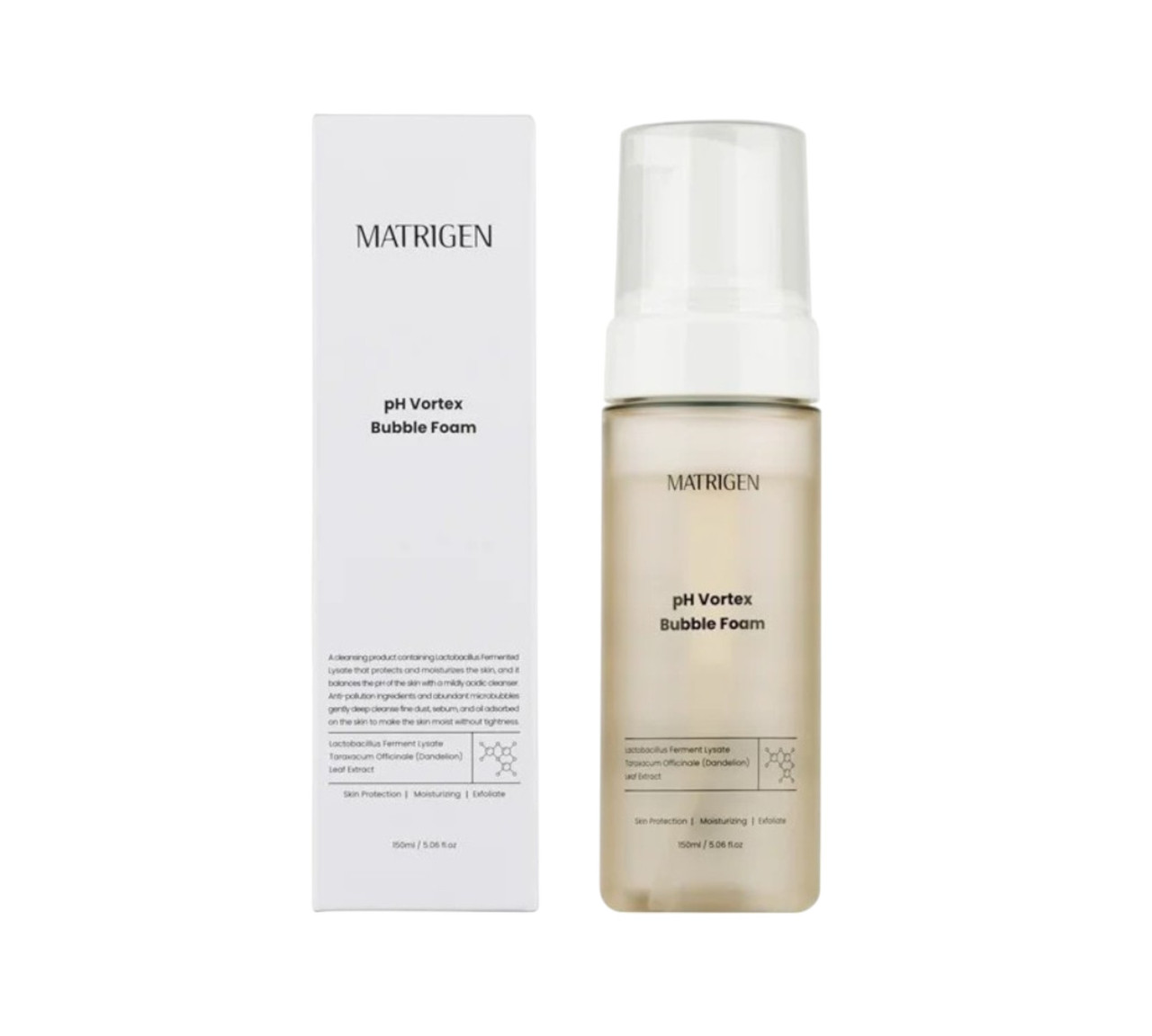 Делікатна пінка-ексфоліант Matrigen pH Vortex Bubble Foam 150ml