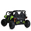 Електромобіль Джип Баггі дитячий (2 мотори 150W, акк 24V7AH, музика, світло, TF, APP) Bambi M 5911EBLR-2-5(24V) Зелений, фото 6