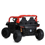 Електромобіль Джип Баггі дитячий (2 мотори 150W, акк 24V7AH, музика, світло, TF, APP) Bambi M 5911EBLR-3-2(24V) Червоний, фото 3