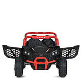 Електромобіль Джип Баггі дитячий (2 мотори 150W, акк 24V7AH, музика, світло, TF, APP) Bambi M 5911EBLR-3-2(24V) Червоний, фото 4
