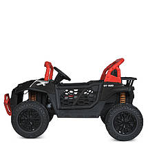 Електромобіль Джип Баггі дитячий (2 мотори 150W, акк 24V7AH, музика, світло, TF, APP) Bambi M 5911EBLR-3-2(24V) Червоний, фото 4