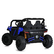 Електромобіль Джип Баггі дитячий (2 мотори 150W, акк 24V7AH, музика, світло, TF, APP) Bambi M 5911EBLR-4-2(24V) Синій, фото 6