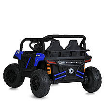 Електромобіль Джип Баггі дитячий (2 мотори 150W, акк 24V7AH, музика, світло, TF, APP) Bambi M 5911EBLR-4-2(24V) Синій, фото 2