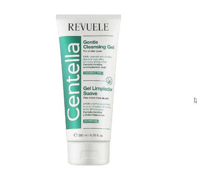 Гель для вмивання з центелою Revuele Centella, 200 мл, фото 1