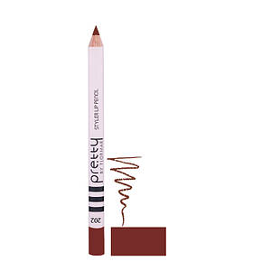 Контурний олівець для губ Pretty By Flormar №202, LIGHT NOUGAT