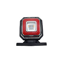 Ліхтар габаритний 12-24V діодний червоно-жовтий квадратний, фото 2