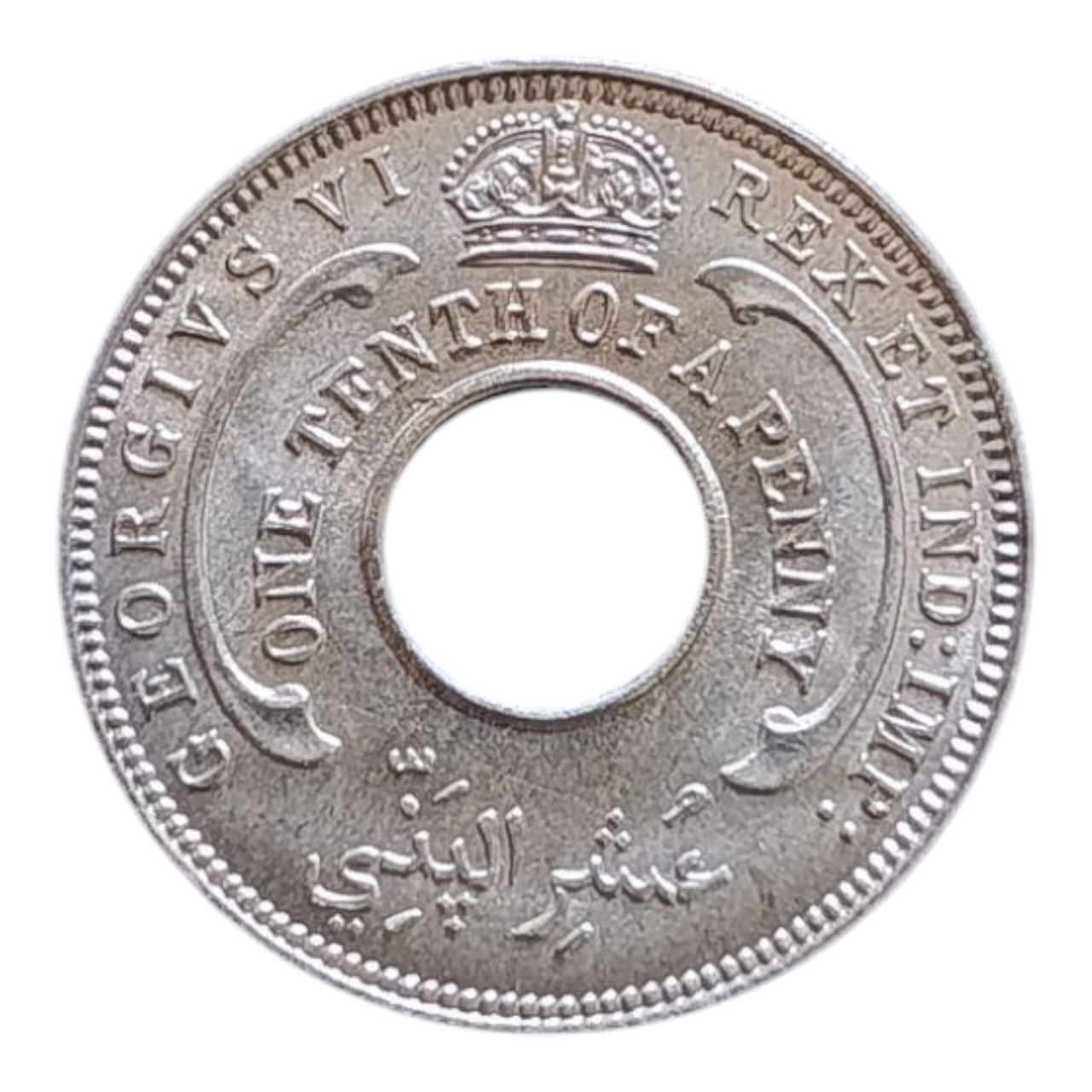 Британська Західна Африка 1/10 пенні, 1939