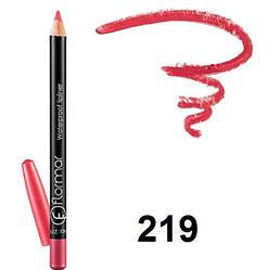 Водостійкий олівець для губ Flormar № 219, Natural pink