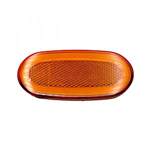 Ліхтар габаритний 12-24V жовтий (LED) неон, фото 1