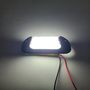 Ліхтар габаритний 12-24V універсальний білий (LED) неон 11см, фото 2