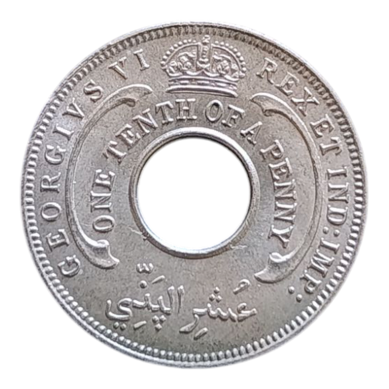 Британська Західна Африка 1/10 пенні, 1939