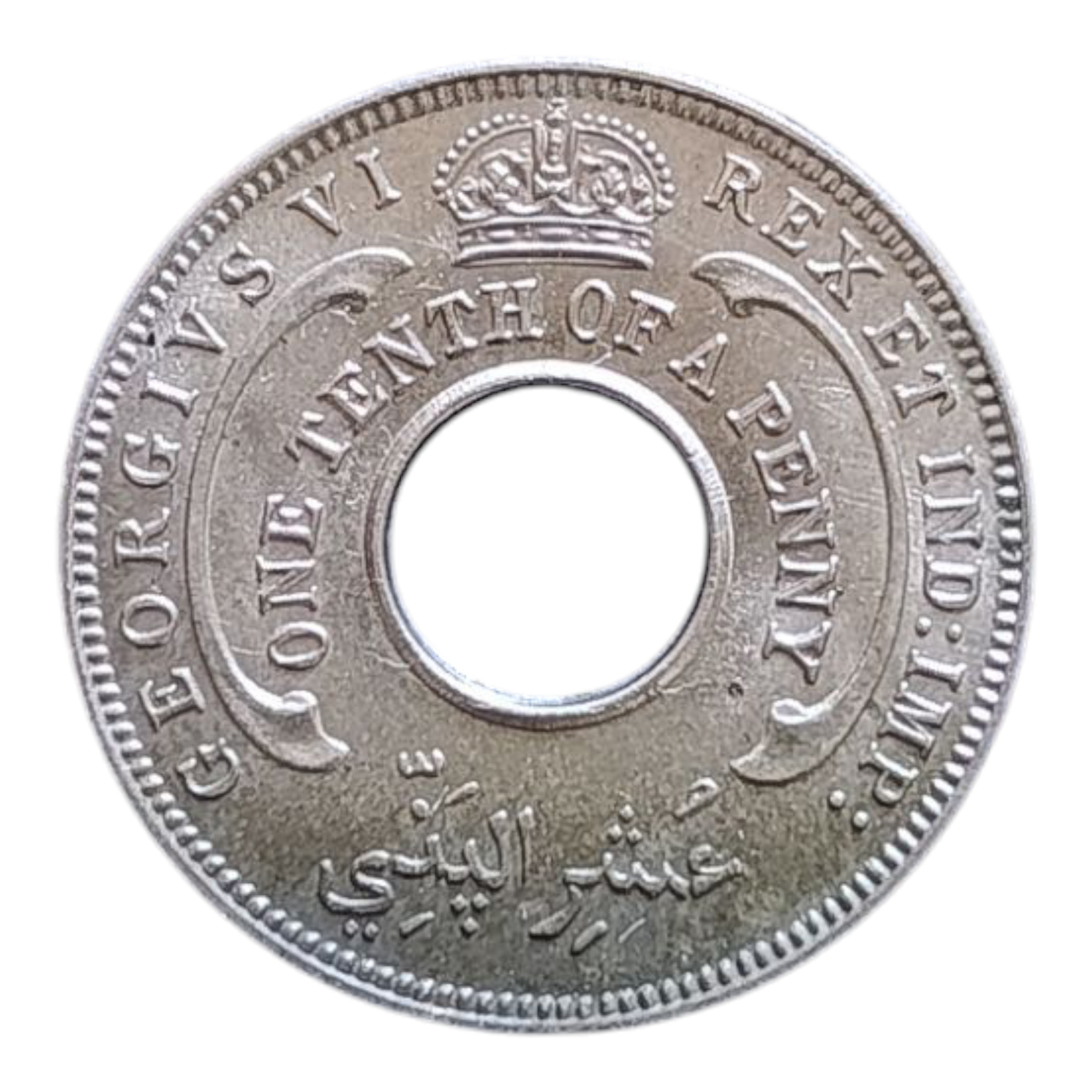Британська Західна Африка 1/10 пенні, 1939