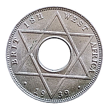 Британська Західна Африка 1/10 пенні, 1939, фото 3