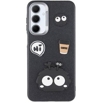 Чохол TPU Leather Toys для Samsung Galaxy A15 4G/5G / M15 5G Monster / Black