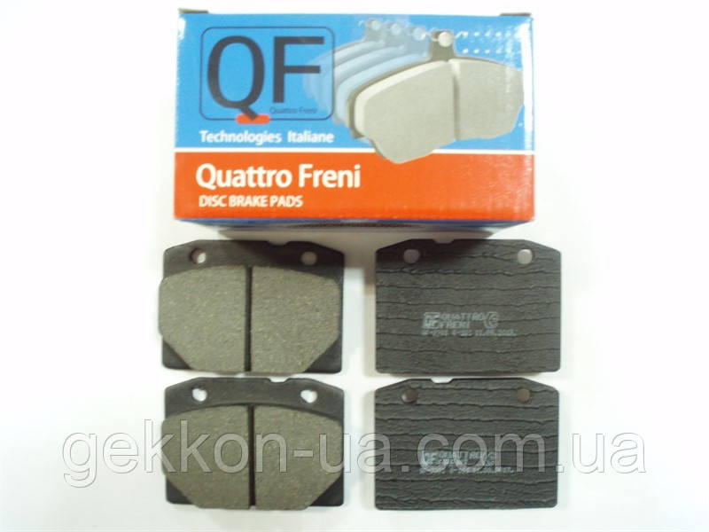 Колодка гальмівна ВАЗ 2101 передня (к-т 4 шт) "Quattro Freni"