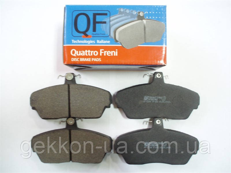 Колодка гальмівна ГАЗ 3302 передня (к-т 4 шт) "Quattro Freni"