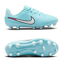 Дитячі футбольні бутси Nike Tiempo Legend X Academy MG Junior DV4348-401, Блакитний, Розмір (EU) — 32