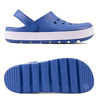 Чоловічі крокси (сабо) Coqui Elemental Blue/White 6451-100-5032, Синій, Розмір (EU) — 44