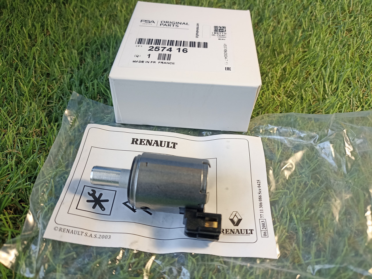 Клапан електромагнітний АКПП Renault/Citroen/Peugeot (2574.16), фото 1