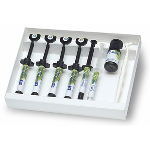 COMPETENCE УНІВЕРСАЛЬНИЙ Набір, 4x4,5г, A1 A2*2, A3, B +5мл C-Bond універсальний гібридний композит