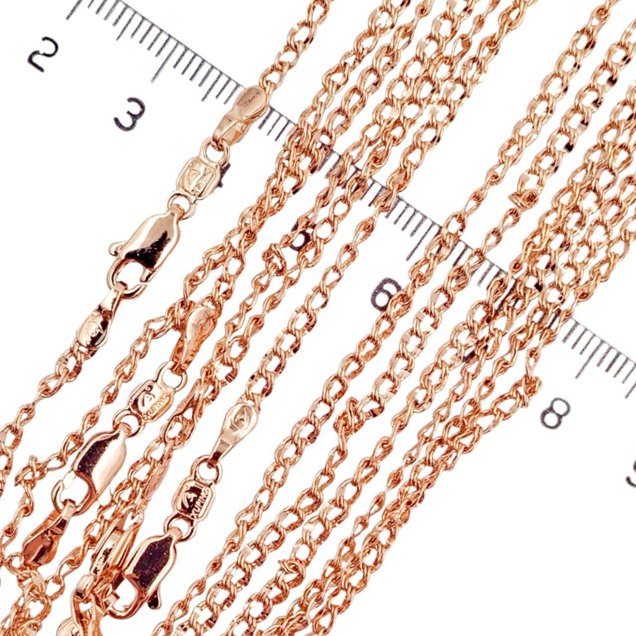 Уцінка, Ланцюжок плетіння «Нонна», 0,3/60 см, позолота (224665), фото 1