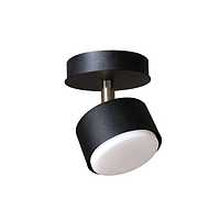 Світильник стельовий MSK Electric Copter спот GX53 NL 80405-1 BK чорний 90х10мм