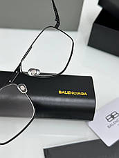Жіночі прозорі імежеві сонцезахисні окуляри Balenciaga BB 0246SA 002 Баленсіага, фото 4
