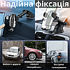 Автотримач для телефону на панель лобове скло затискний автомобільний тримач для смартфона на присосці XO, фото 9