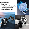 Автотримач для телефону на панель лобове скло затискний автомобільний тримач для смартфона на присосці XO, фото 10