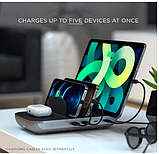 Satechi Dock5 Multi-Device Charging Station Мультироз'ємна зарядна станція для 5 пристроїв, фото 6