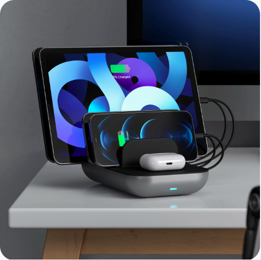 Satechi Dock5 Multi-Device Charging Station Мультироз'ємна зарядна станція для 5 пристроїв