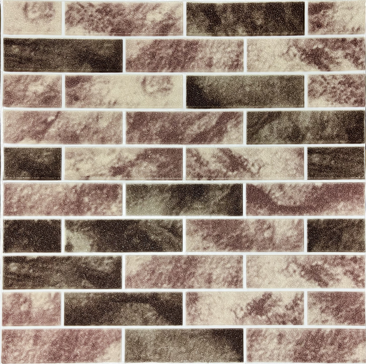 Самоклеюча 3д панель стінова 700*700cm*3mm, (415) клінкер пісочний! BV-0000770, фото 1