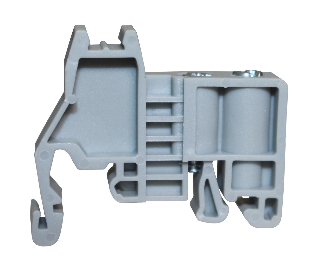 Обмежувач на DIN-рейку пластиковий E/UK сірий Ny95505474