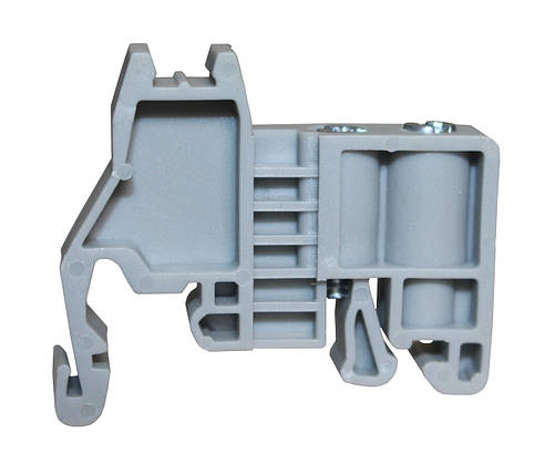 Обмежувач на DIN-рейку пластиковий E/UK сірий Ny95505474, фото 1