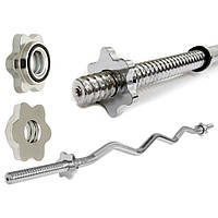 Гриф для штанги W-подібний SNS 1,2m 25мм