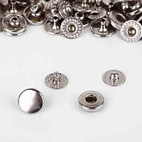 Кнопка сорочкова VT-2 alfa 10 мм нікель TALS