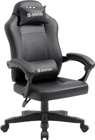Крісло ігрове Defender Master Black (64472)